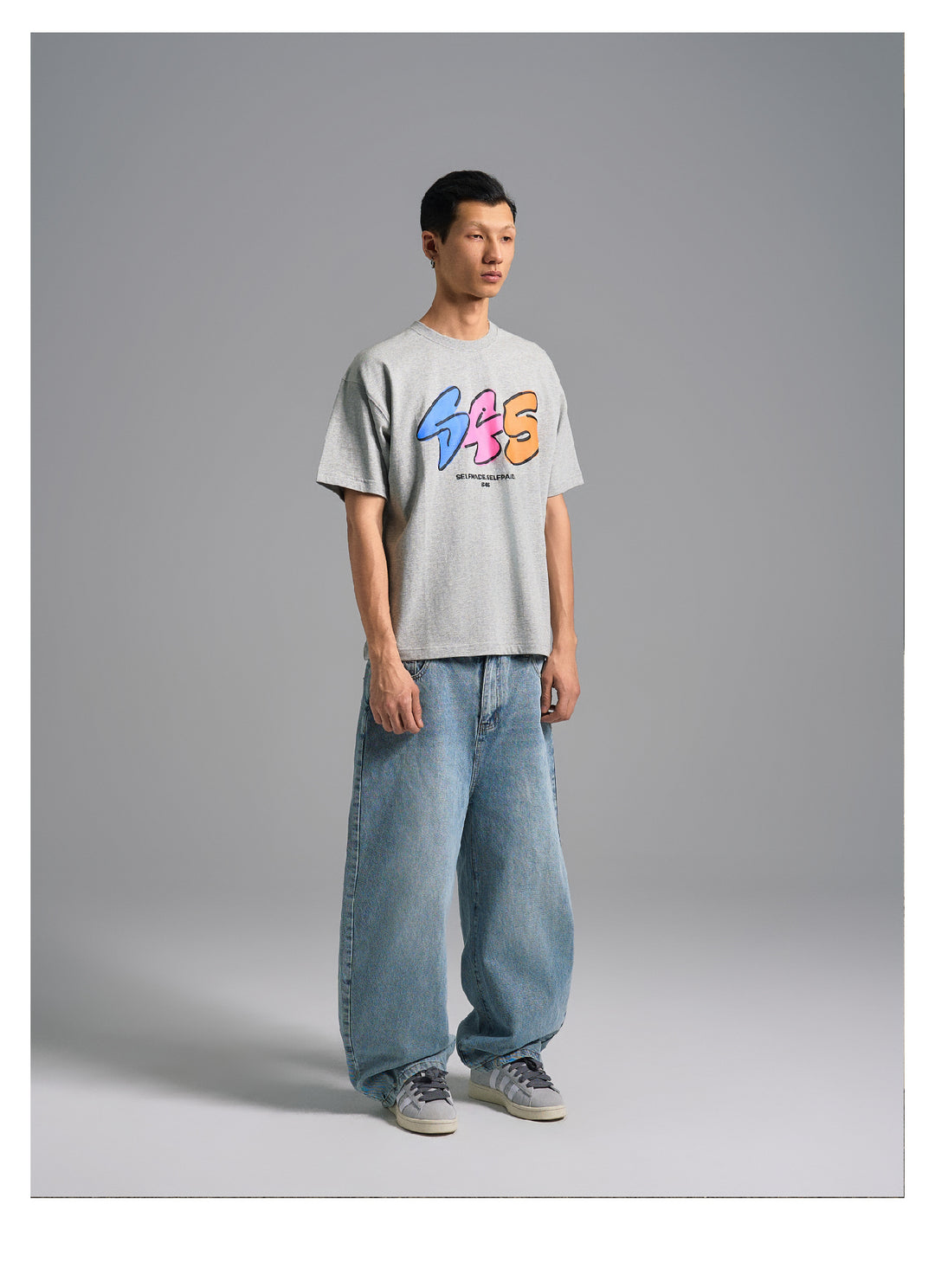 S45 Letter Graffiti Logo Tee | Face 3 Face