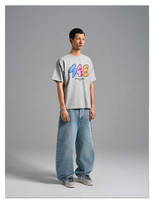 S45 Letter Graffiti Logo Tee | Face 3 Face