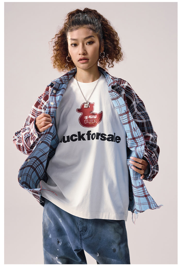 Remedy Wave Plaid Reversible Long Sleeve Shirt | Face 3 Face