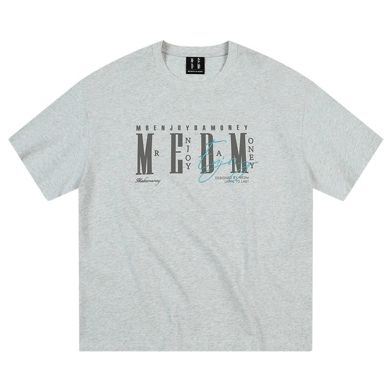 MEDM Basic Logo Typography Tee | Face 3 Face