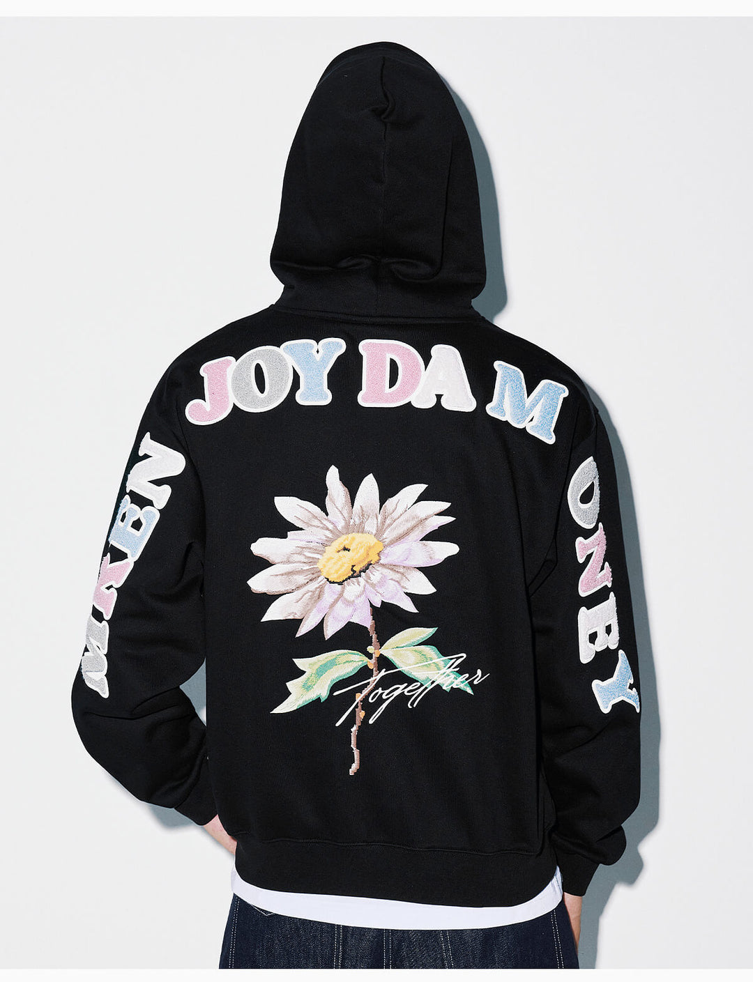 MEDM Daisy Floral Hoodie | Face 3 Face