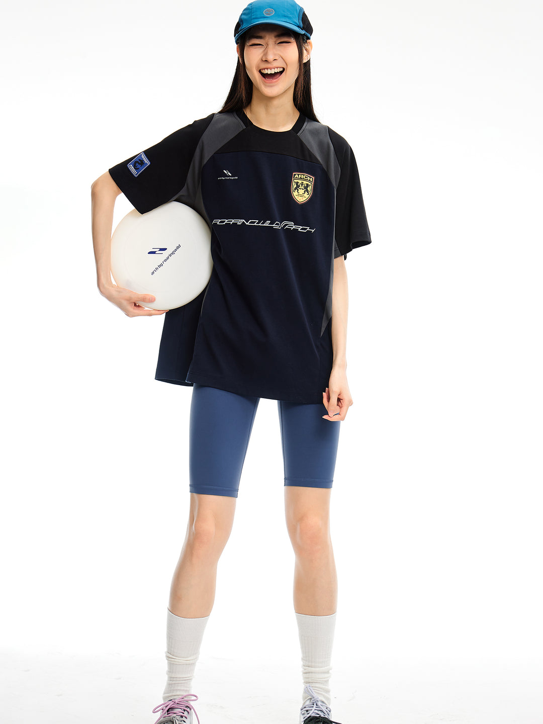 ARCH BY ROARINGWILD Roaring Beast Geometric Patchwork Soccer Jersey | Face 3 Face