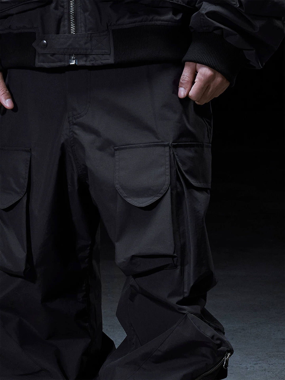 1807 Multi Pocket Nylon Utility Cargo Pants | Face 3 Face