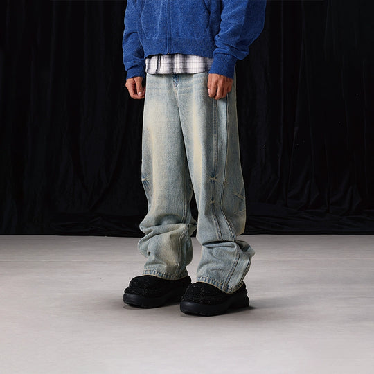 Labt Heavy Wash Light Blue Jeans | Face 3 Face