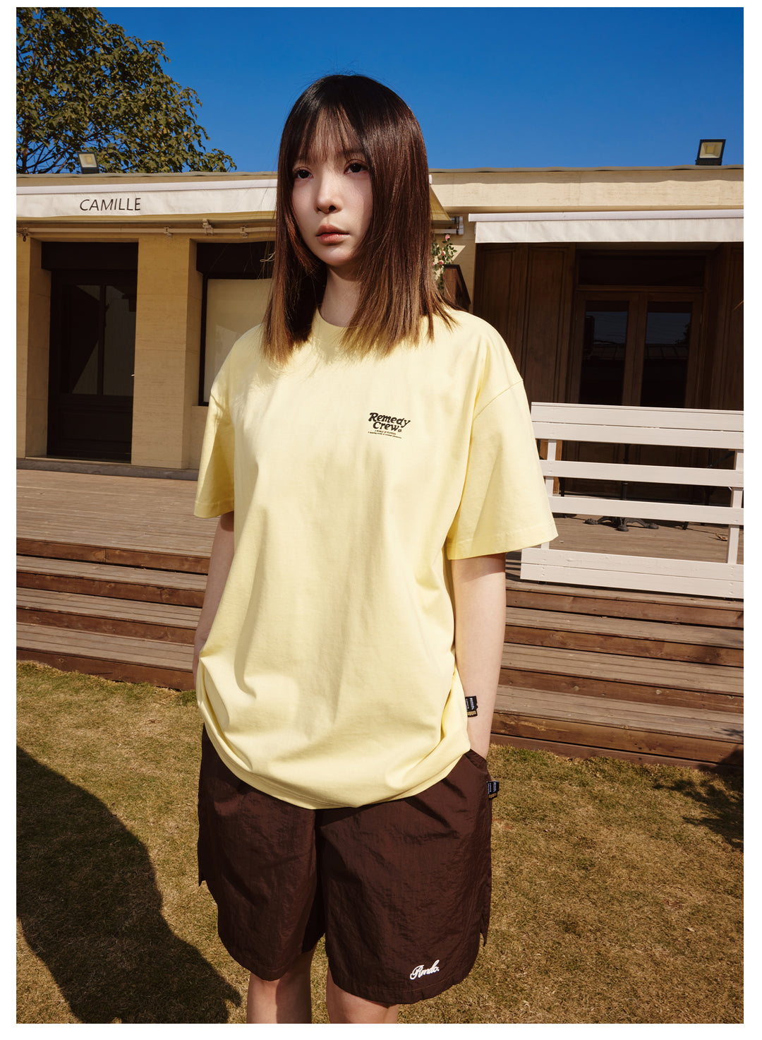 Remedy 3D Flower Logo Print Cool Touch Tee | Face 3 Face