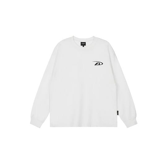 Achock Basic Logo Print Long Sleeve Tee | Face 3 Face