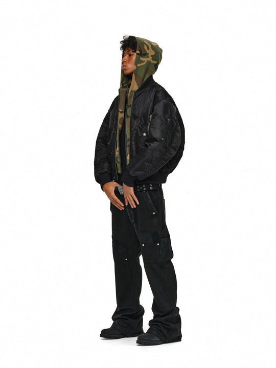 ANTIDOTE Reversible Camouflage MA-1 Bomber Jacket | Face 3 Face
