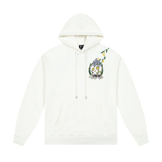 MEDM Embroidered Flowers Hoodie