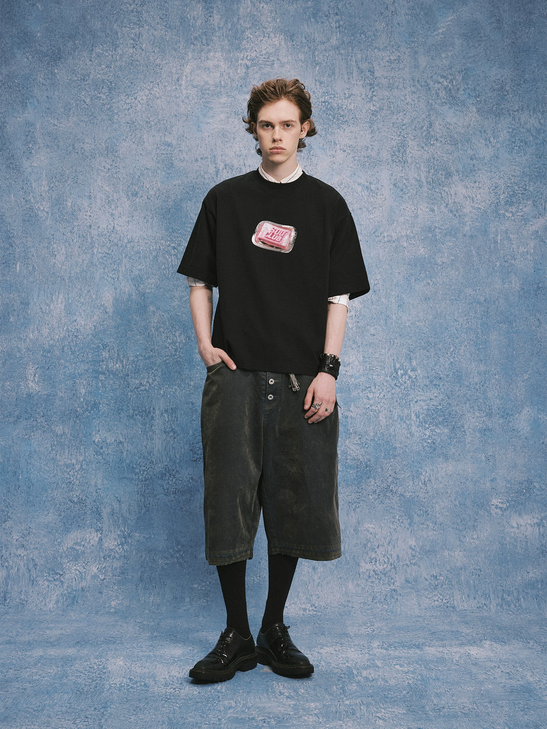 SOD Co. SOD Club Print Washed Tee | Face 3 Face