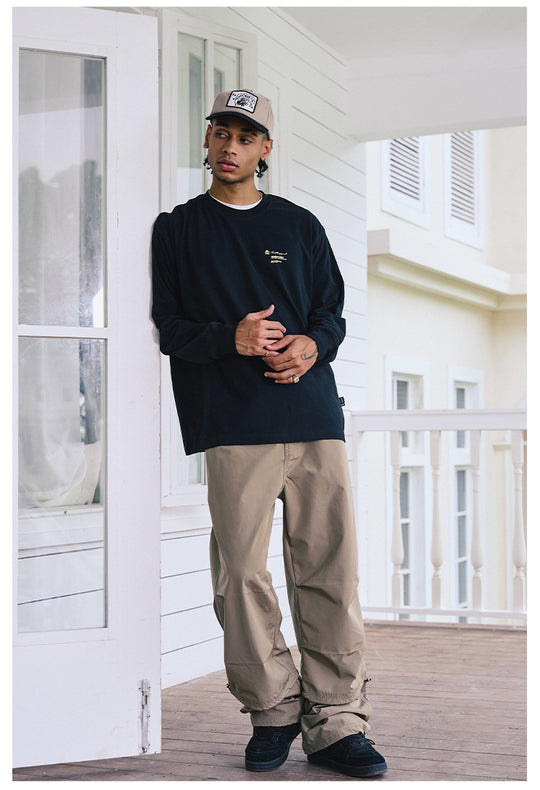 Remedy Script Print Long Sleeve Tee | Face 3 Face