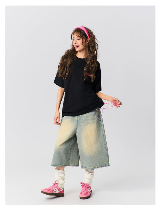 S45 Angel and Devil Print Tee | Face 3 Face