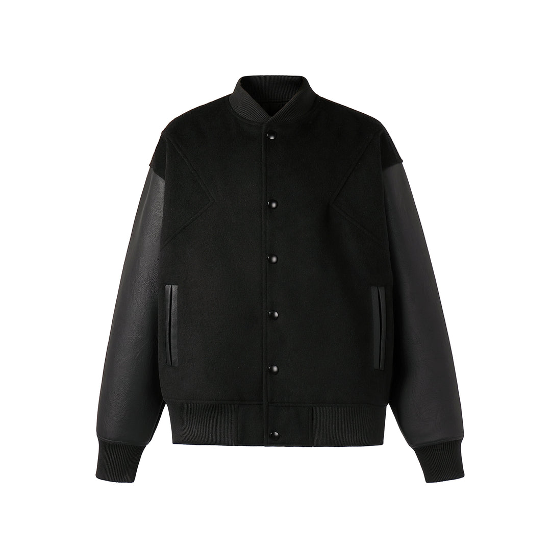 NOVACAM Patchwork Varsity Jacket | Face 3 Face