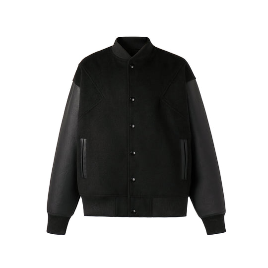 NOVACAM Patchwork Varsity Jacket | Face 3 Face