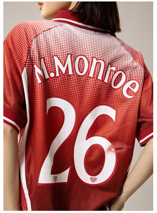 Remedy Luv & Kisses Soccer Jersey Polo Shirt | Face 3 Face