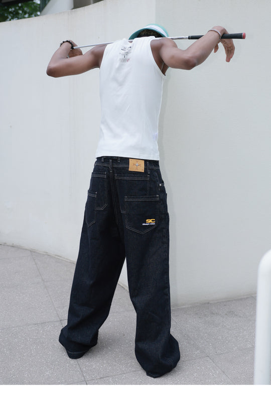 STEEPC Double Waist Structured Multi Pocket Jeans | Face 3 Face