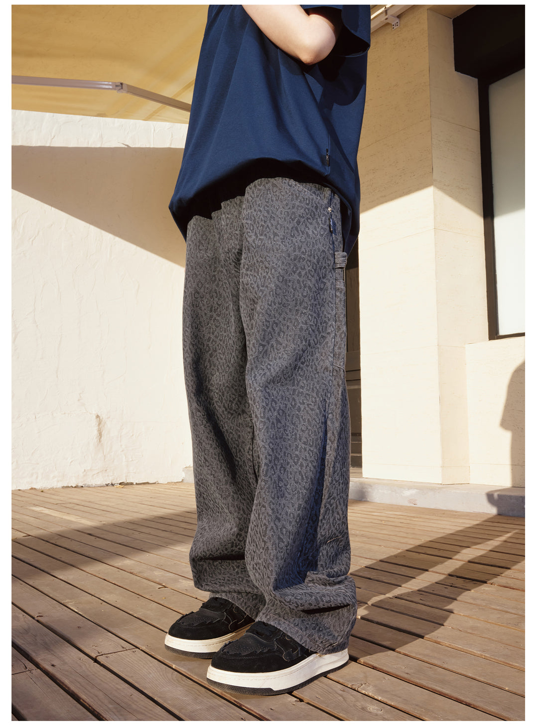 Remedy Leopard Work Painter Pants | Face 3 Face