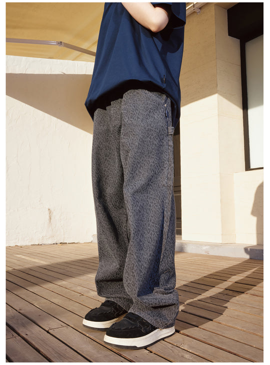 Remedy Leopard Work Painter Pants | Face 3 Face