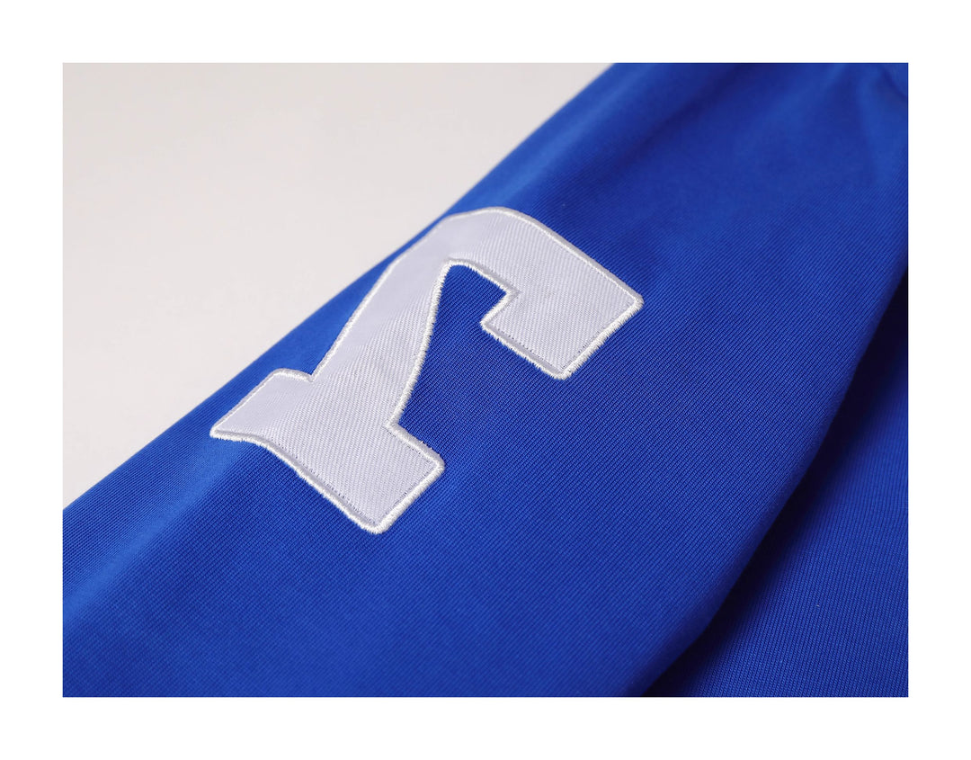 KARMANISTIC Embroidered Printed Long Sleeve Polo Shirt | Face 3 Face