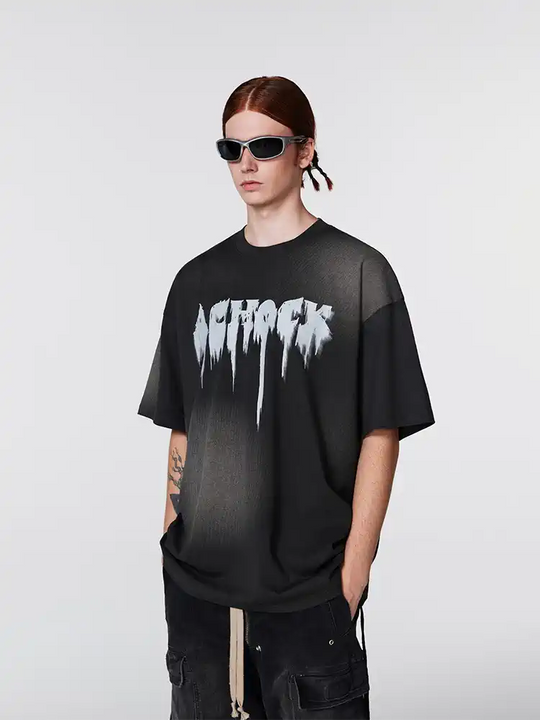 Achock Phantom Logo Print Tee | Face 3 Face