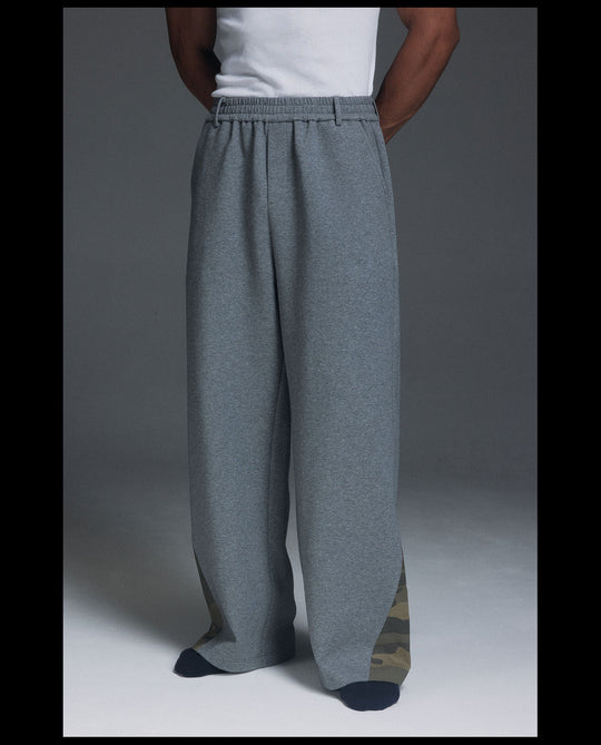 NOVACAM Camouflage-Accent Flare Sweatpants | Face 3 Face
