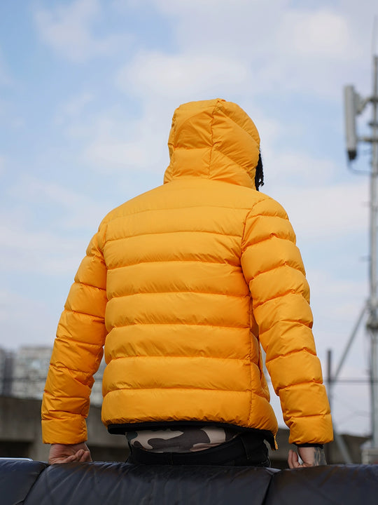 TGFCLUB Slim Hooded Down Jacket | Face 3 Face