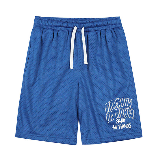 MEDM Logo Woven Mesh Shorts