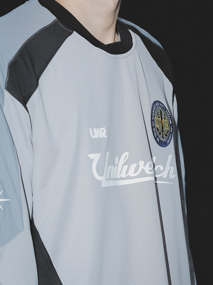UNTILWERICH 3D Cut Long Sleeve Soccer Jerseys | Face 3 Face