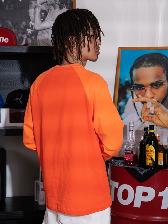 TGFCLUB Contrast Raglan Long Sleeve Tee | Face 3 Face