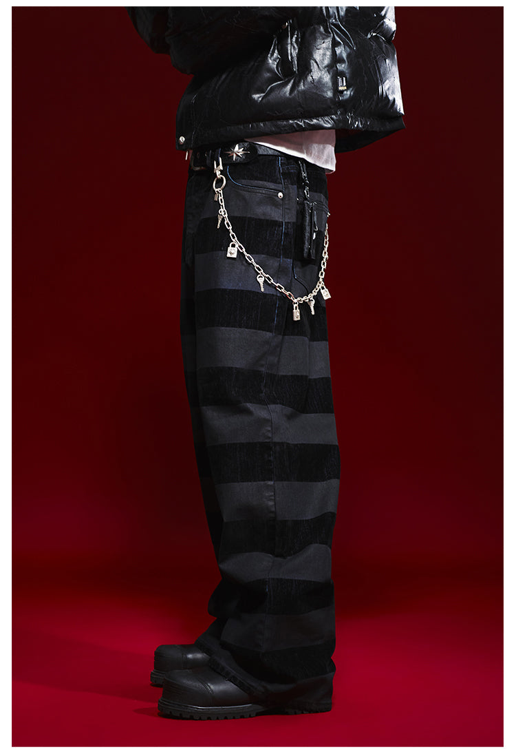 Remedy Prisoner Striped Pants | Face 3 Face