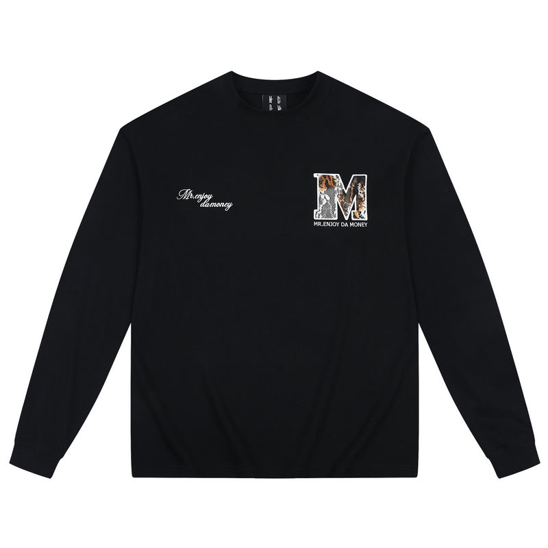 MEDM Fire Lace Logo Patch Long Sleeve Tee | Face 3 Face