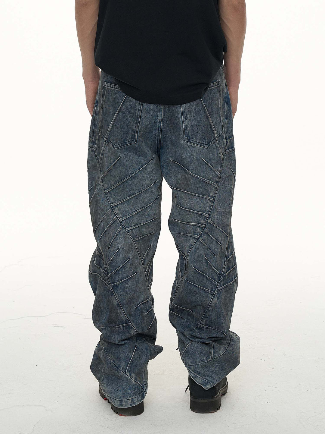 EVILKNIGHT(EK) Thorn Machete Vintage Washed Craft Jeans | Face 3 Face