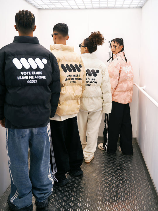 VOTE VVVVOTE Stand Up Collar Camouflage Jacket