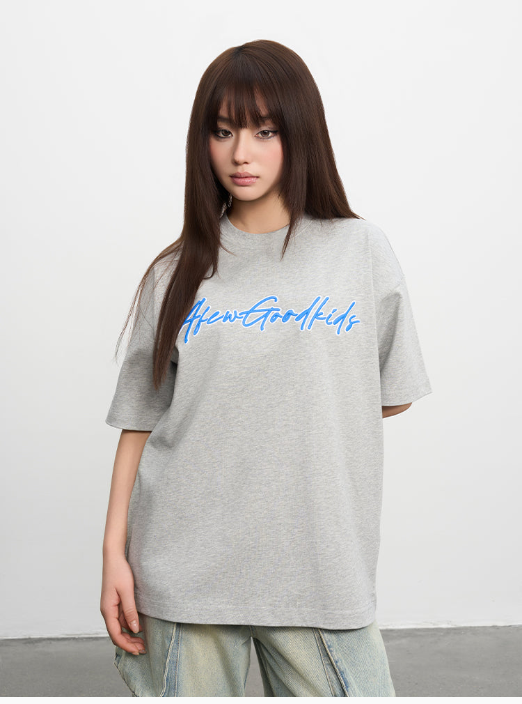 AFGK 3D Logo Embroidered Tee | Face 3 Face