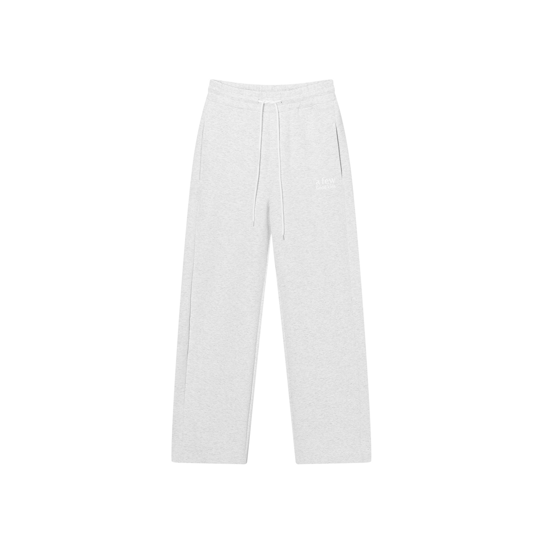 AFGK Basic Logo Draped Straight Sweatpants | Face 3 Face