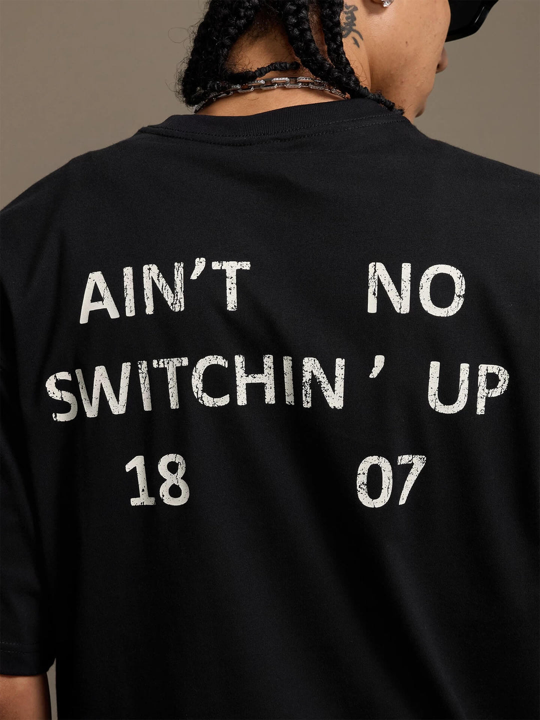 1807 Vintage Still Going Logo Print Short Sleeve Tee | Face 3 Face