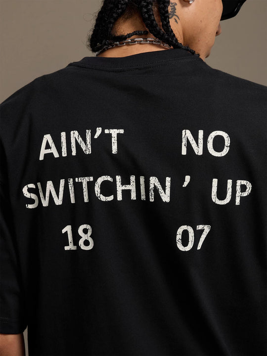 1807 Vintage Still Going Logo Print Short Sleeve Tee | Face 3 Face