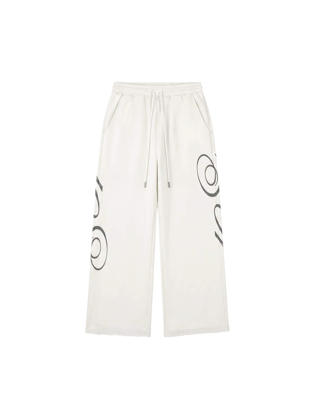1807 Tattoo Print Distressed Baggy Sweatpants | Face 3 Face