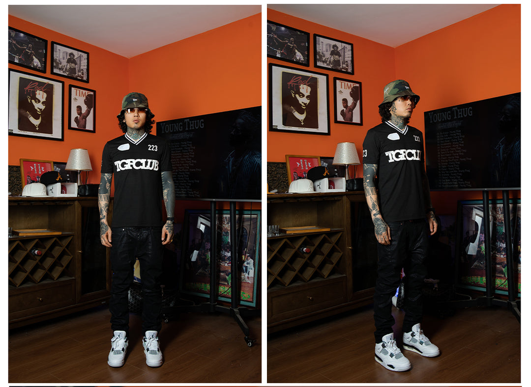 TGFCLUB Sports Fabric Patch Embroidered Logo Soccer Jersey | Face 3 Face