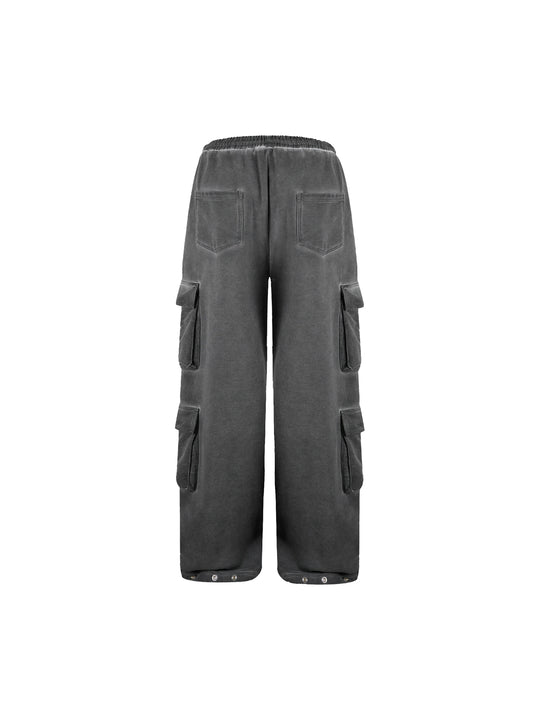 1807 Aged Wash Work Cargo Sweatpants | Face 3 Face