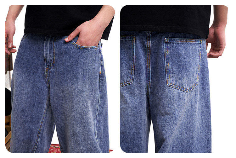 F3F Select Classic Wash Baggy Jeans | Face 3 Face