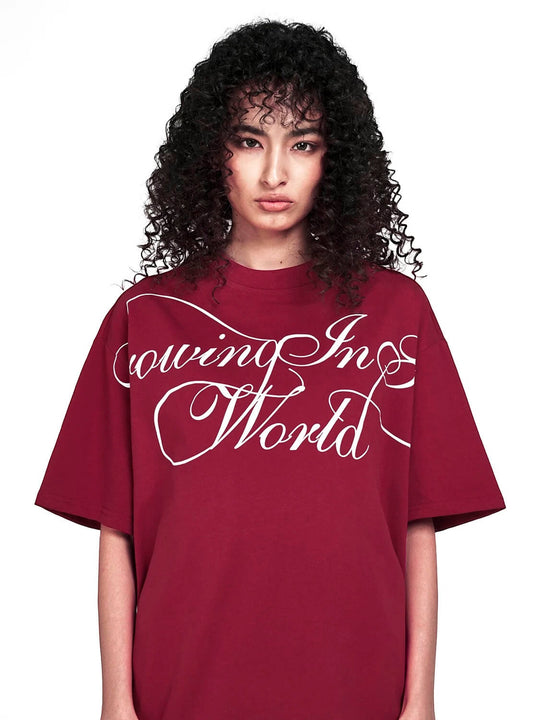 F3F Select Large Calligraphy Print Tee | Face 3 Face