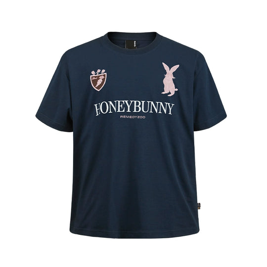 Remedy HONEYBUNNY Rabbit Embroidery Tee | Face 3 Face