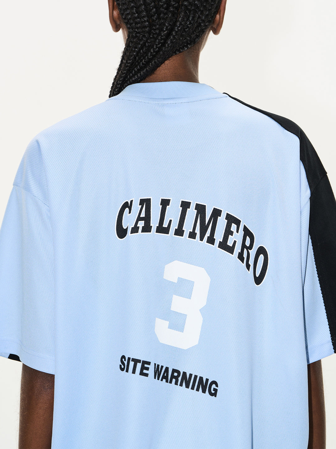 BLIND NO PLAN Colorblocked Reworked Sports Tee (Loose & Slim Fit Options) | Face 3 Face