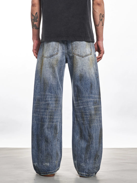 F3F Select Lightning Washed Distressed Jeans | Face 3 Face