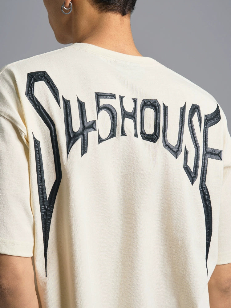 S45 Arch 3D Logo Print Tee | Face 3 Face