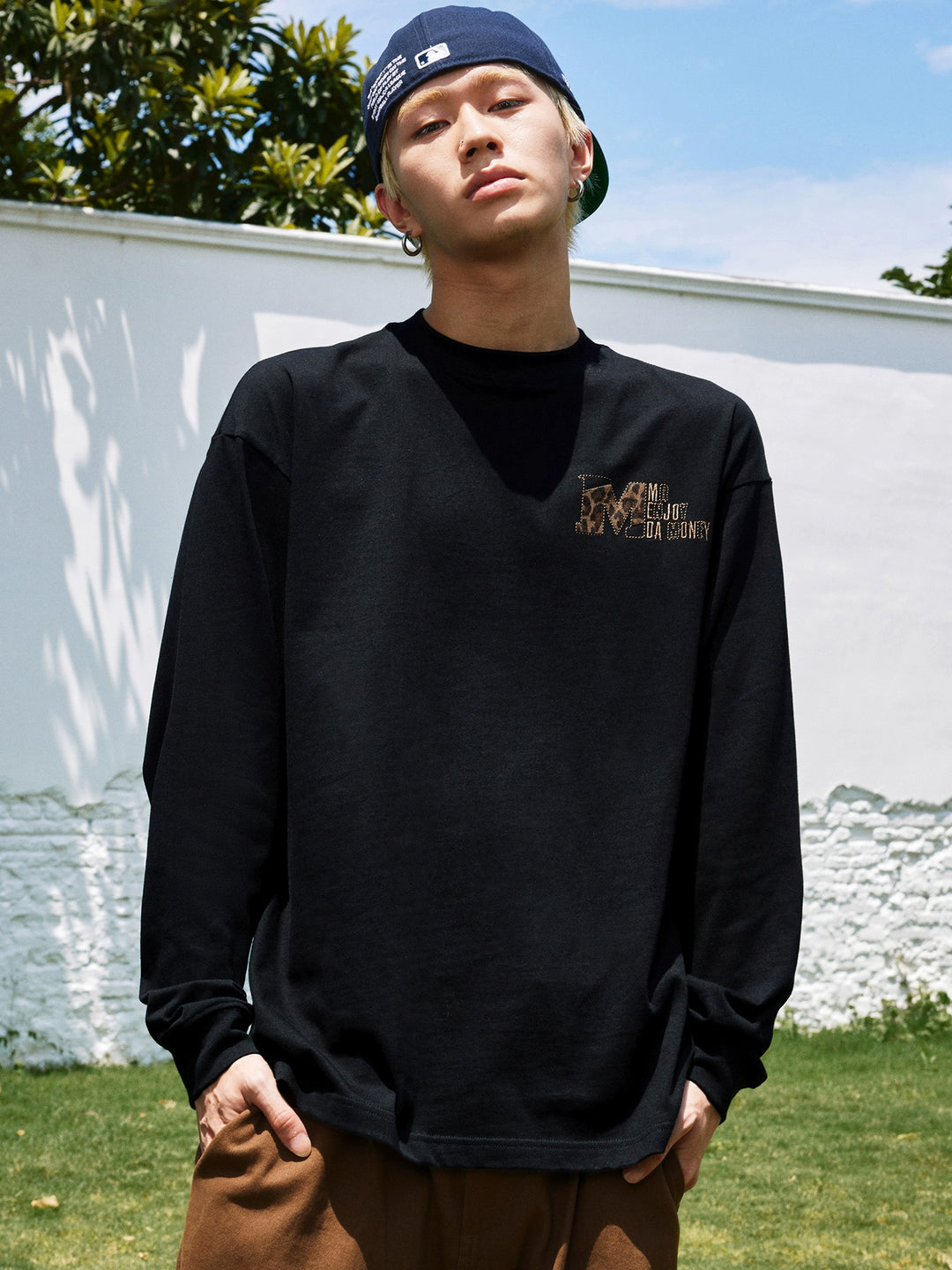 MEDM Animal Logo Long Sleeve Tee | Face 3 Face
