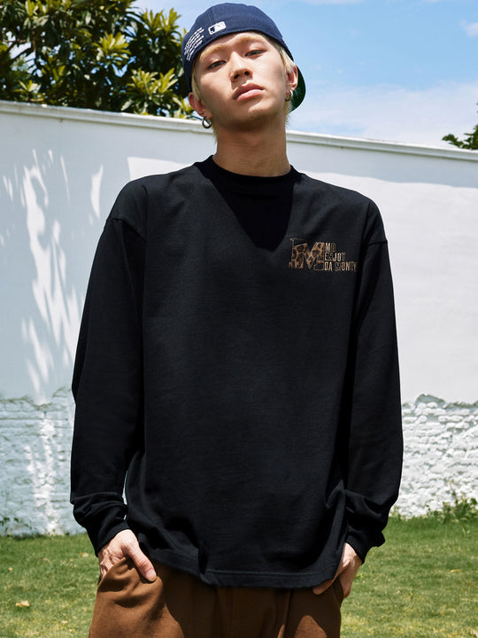 MEDM Animal Logo Long Sleeve Tee | Face 3 Face