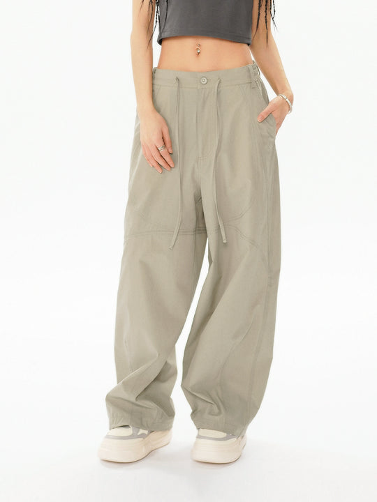 1807 Four Pointed Star Patchwork Parachute Lightweight Pants  | Face 3 Face