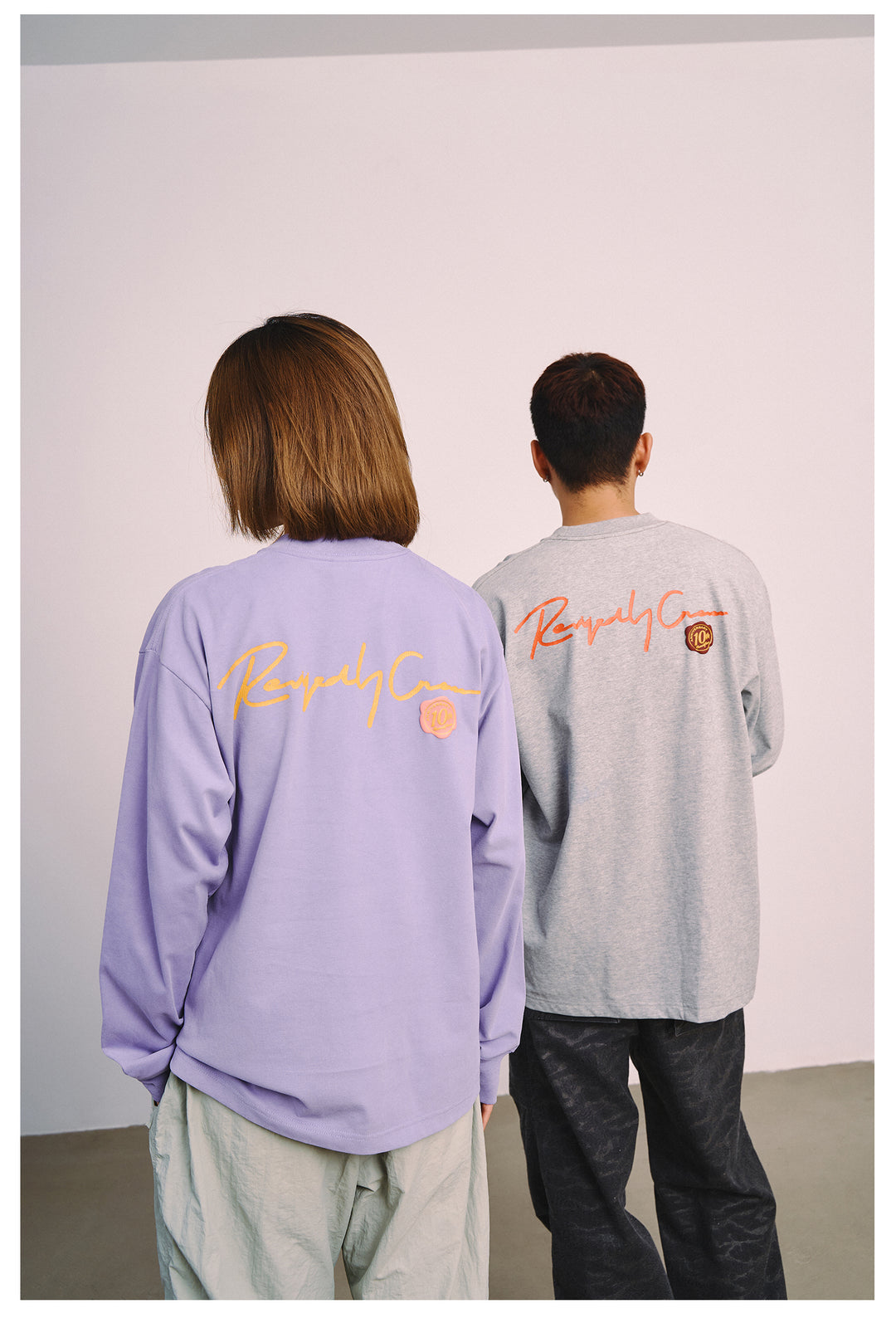 Remedy 3D Wax Seal and Cracked Logo Print Long Sleeve Tee | Face 3 Face