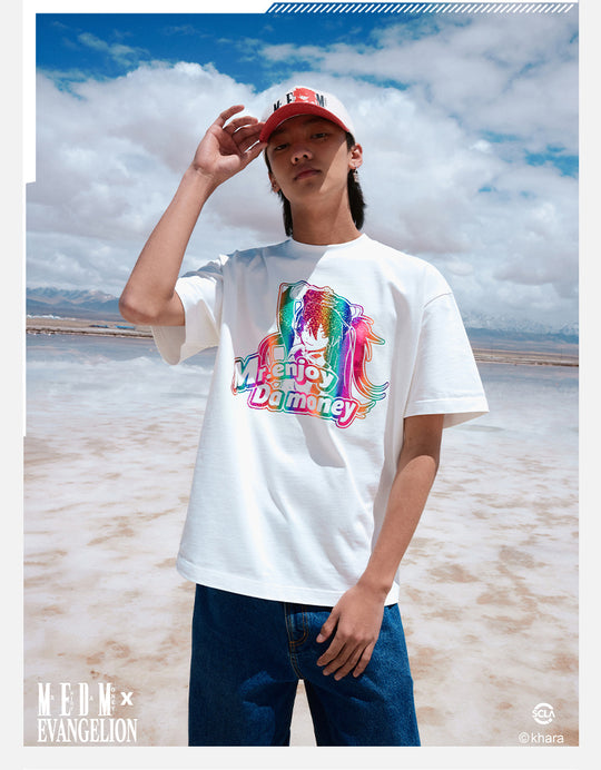 MEDM x EVA Colorful Character Print Tee | Face 3 Face